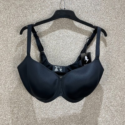 Panache Sculptresse Damen Bügel T-Shirt BH 38G Schwarz Spacer Vollschale