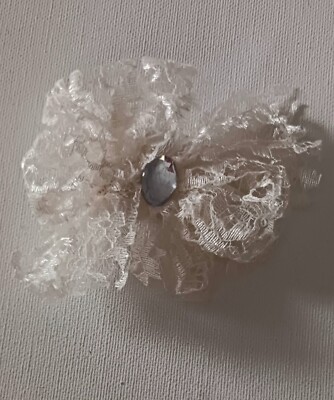 Elegant Beige Ribbon Hair Clip with Gem Accents Amazon.com : Aileam Hair Clip, 2PCS Hair Bows for Women Hair  main image 2