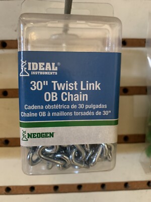 30'' Twist Link Ob Chain For Calving - Ideal Instruments