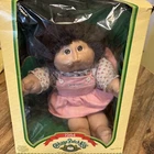 Vintage 1984 Cabbage Patch Marlene Evaleen W/ Birth Certificate
