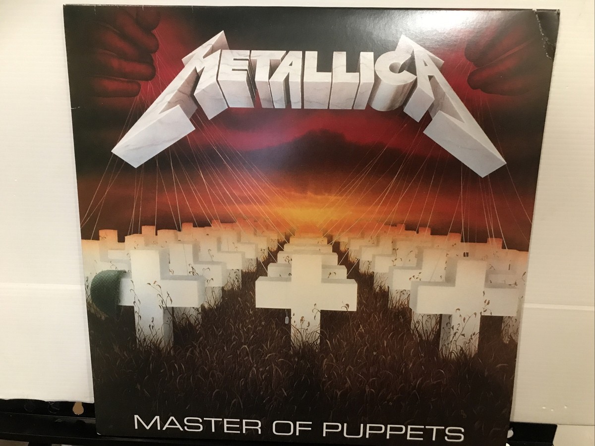 Metallica – Master Of Puppets LP 2014 Blackened – BLCKND005-1 VG+/
