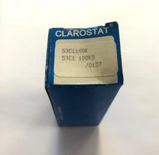 CLAROSTAT 53C1-100K PENTIOMETER