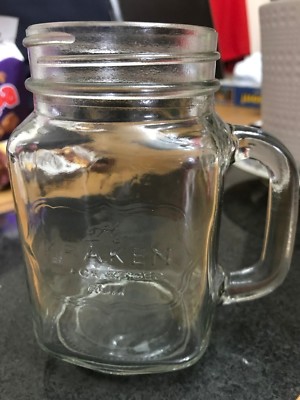 KRAKEN BLACK SPICED BLACK RUM MASON JAR/ GLASS | eBay