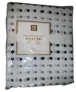 pottery barn polka dot sheets