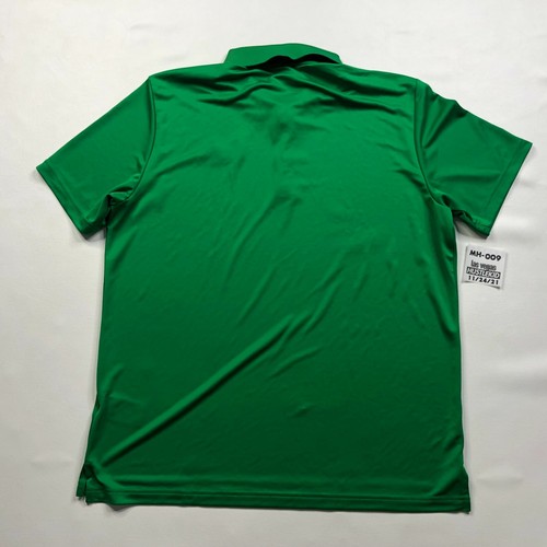 New Official Adidas Polo Golf Shirt Uniform Green KiA Classic Men XL XLARGE🔥MH - Picture 11 of 12
