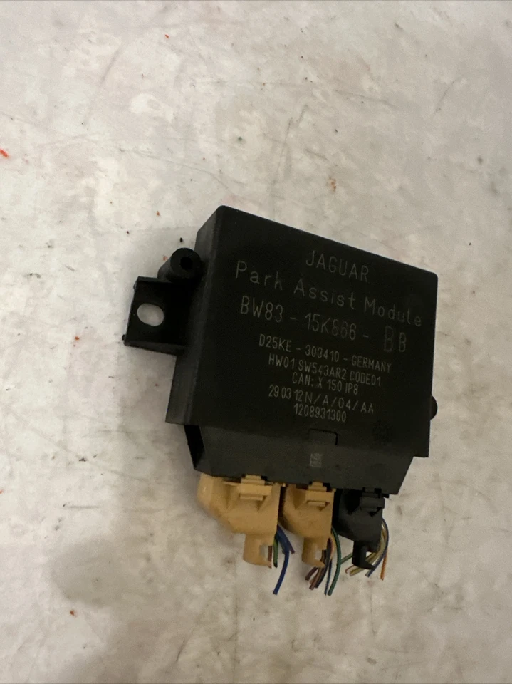 Unidad de módulo de control de ayuda de estacionamiento Jaguar XF 2012 OEM BW8315K866BB  Foto 2 de 4