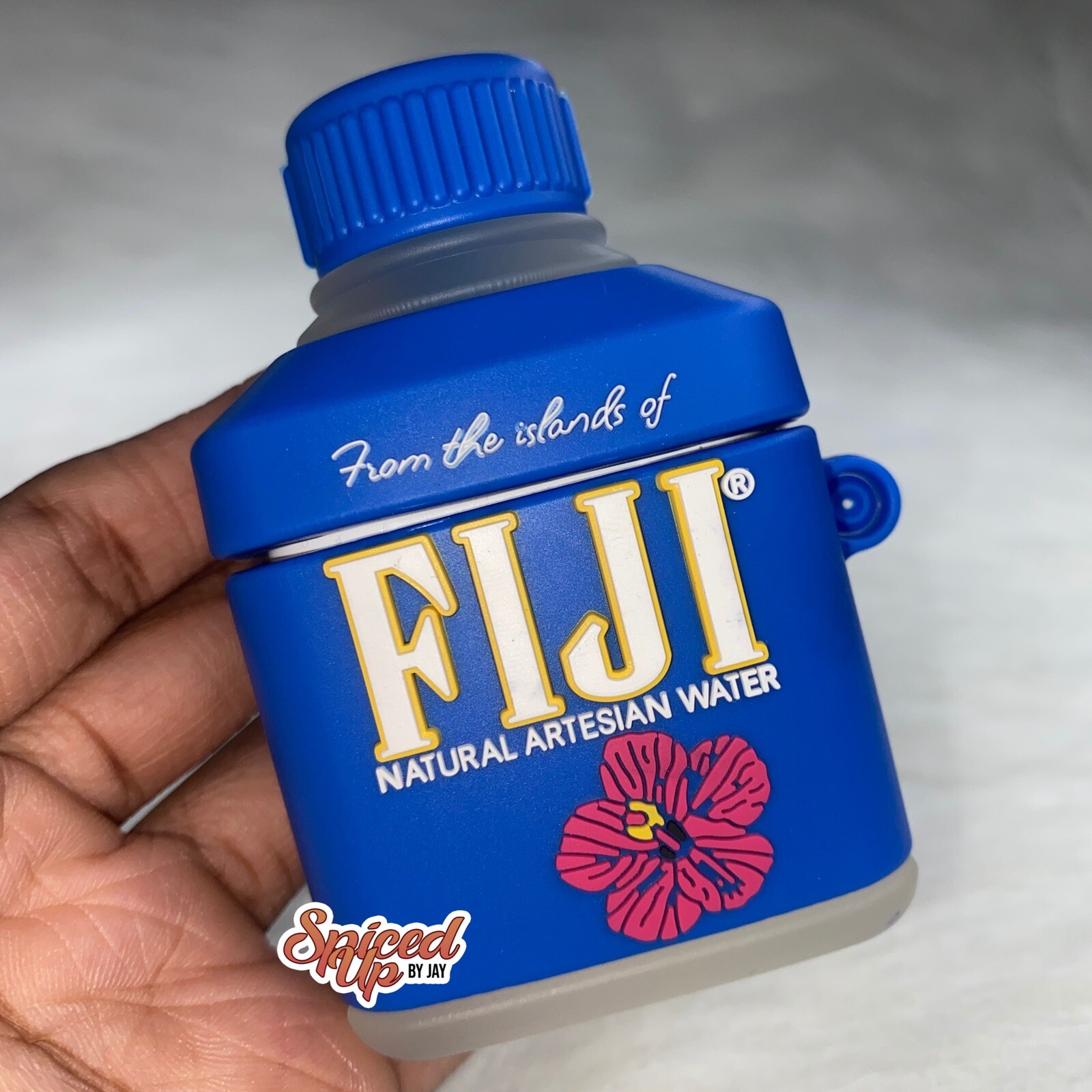Fiji Water Inspired Silicone Protective AirPod Case