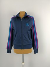 ADIDAS FIREBIRD Women's Navy Full Zip Track Jacket  size FR 40