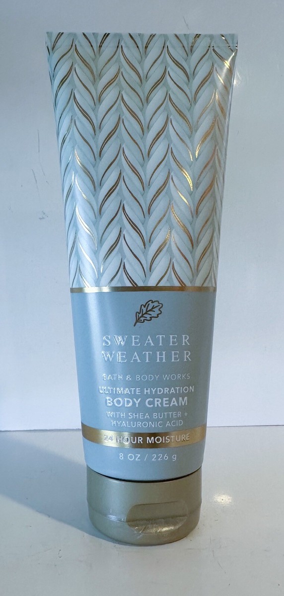 BATH & BODY WORKS SWEATER WEATHER BODY CREAM | eBay
