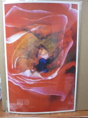 Vintage Lord, Make me poster 1970's Love Peace religious St. Francis  in#G1032