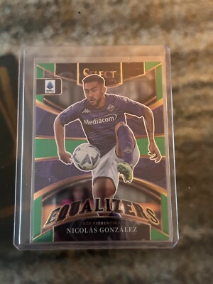 Nicolas Gonzalez 2022-23 Select Serie A Green Prizm 5/5 SSP ACF FIORENTINA
