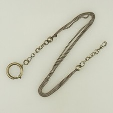 RAR Antique Silver Chain Pocket Watch for Men's fusee repeater tourbillon RAR