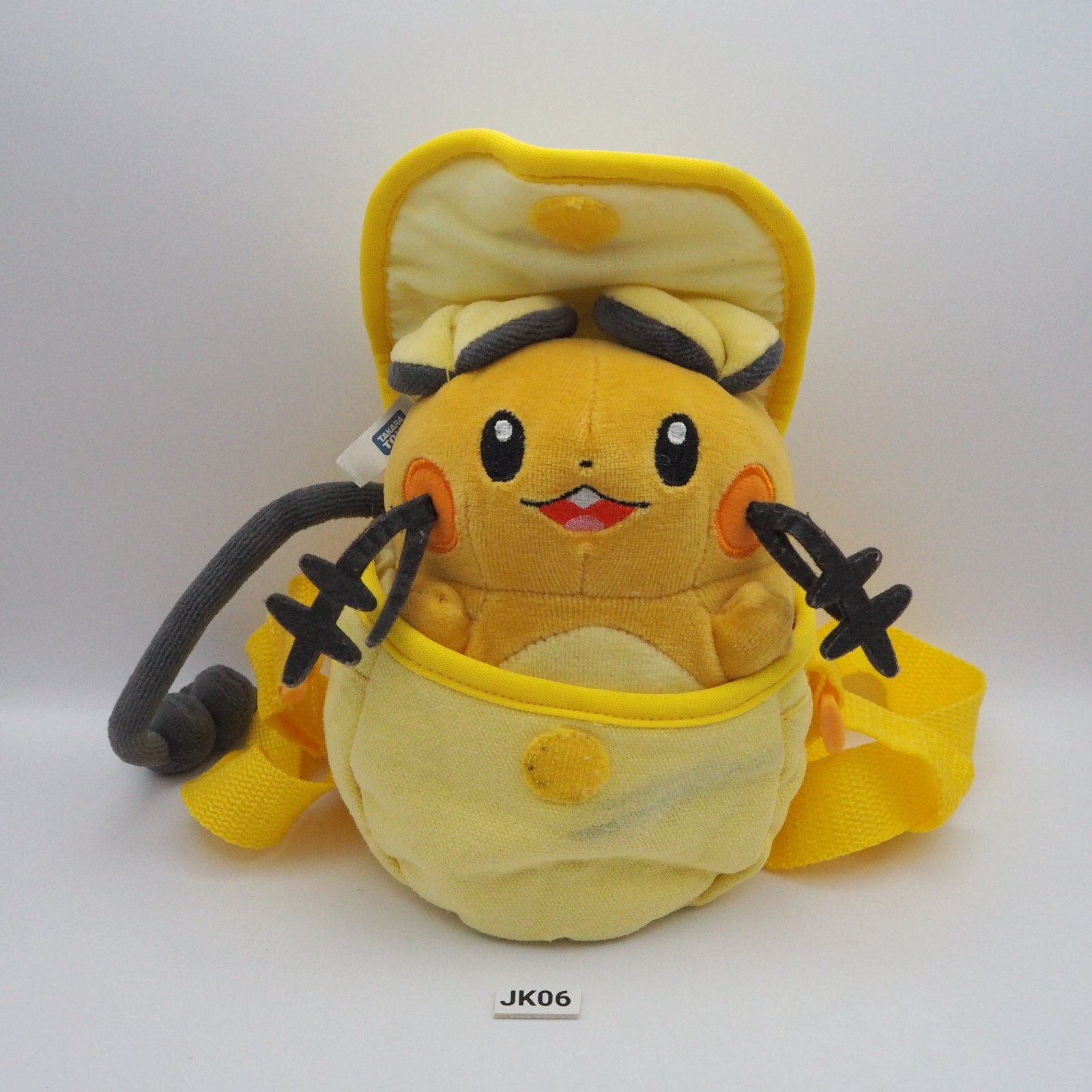 JK06 Dedenne Bonnie Bolso Pokemon Eslinga Takara Tomy Peluche 6" Clemont Pochette Juguete