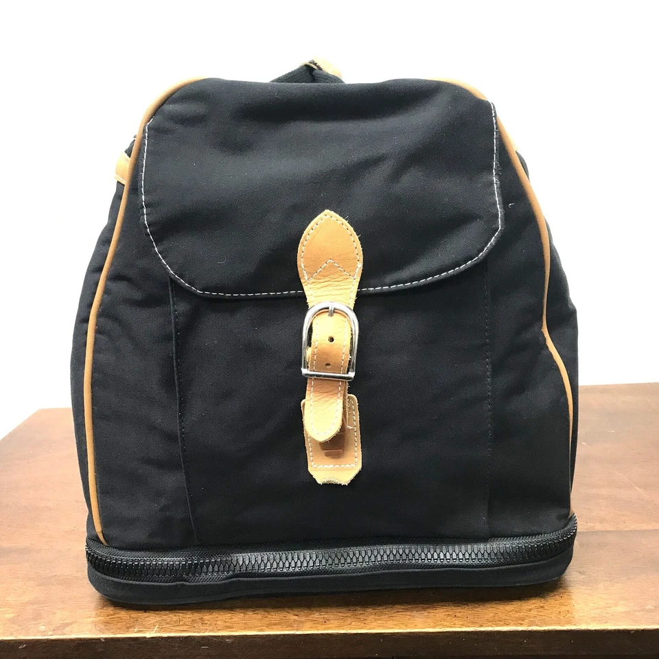 Bolso de Lona ATHALON Correa para el Hombro Cuero Expandible Borde Impermeable 19X15X13 Foto 4 de 4