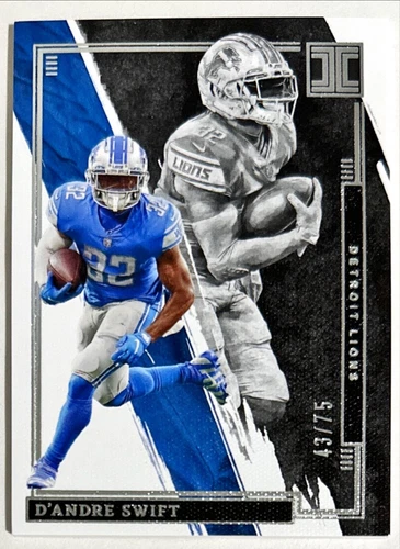 2022 Panini Impeccable D'Andre Swift #38