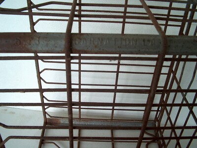 VINTAGE CARNATION L.A. WIRE CRATE 5-73 | eBay
