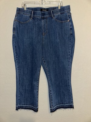 Judy Blue ''Met Your Match'' Pull On Jeggings JB78112 MD 18W Skinny Fit Capri