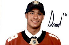 Serron Noel Signed Autographed 4x6 Photo Florida Panthers #3