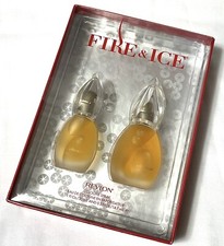 NEW Box Set  Revlon Fire  Ice Cologne Spray 1 oz  0.5 oz  Made in USA
