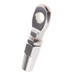3mm Stainless Steel Wire Rope Swageless Eye Terminal End