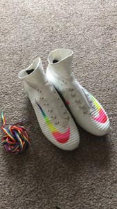 nike football boots rainbow