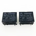 2Pcs SANYOU SFK-112DMP Power Relay 4 Pins 20A 250V