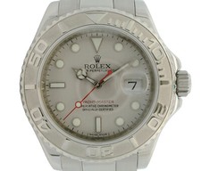 Rolex Yachtmaster 16622 / 40mm mit Platin Lünette / Box + Pap. aus 2007 LC100