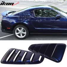 Fits 10-14 Ford Mustang OE Style Side Quarter Window Louvers Painted  #L6 Blue