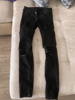 Mädchen Jeans G-Star Raw LYNN zip mid skinny W24 L30 Schwarz.......