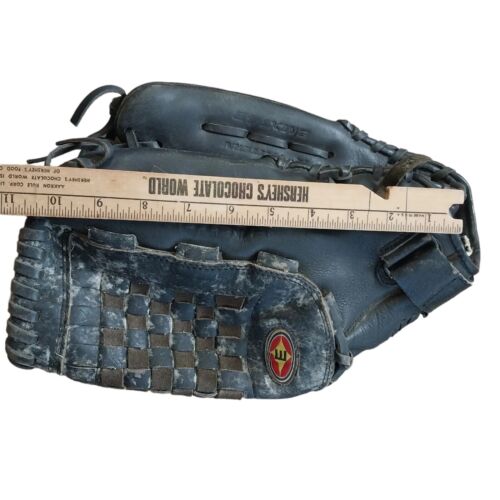 2 Easton McGraw Baseball Gloves Tan Black Mitt Left Hand Catchers Need Cleaning - Picture 2 of 24