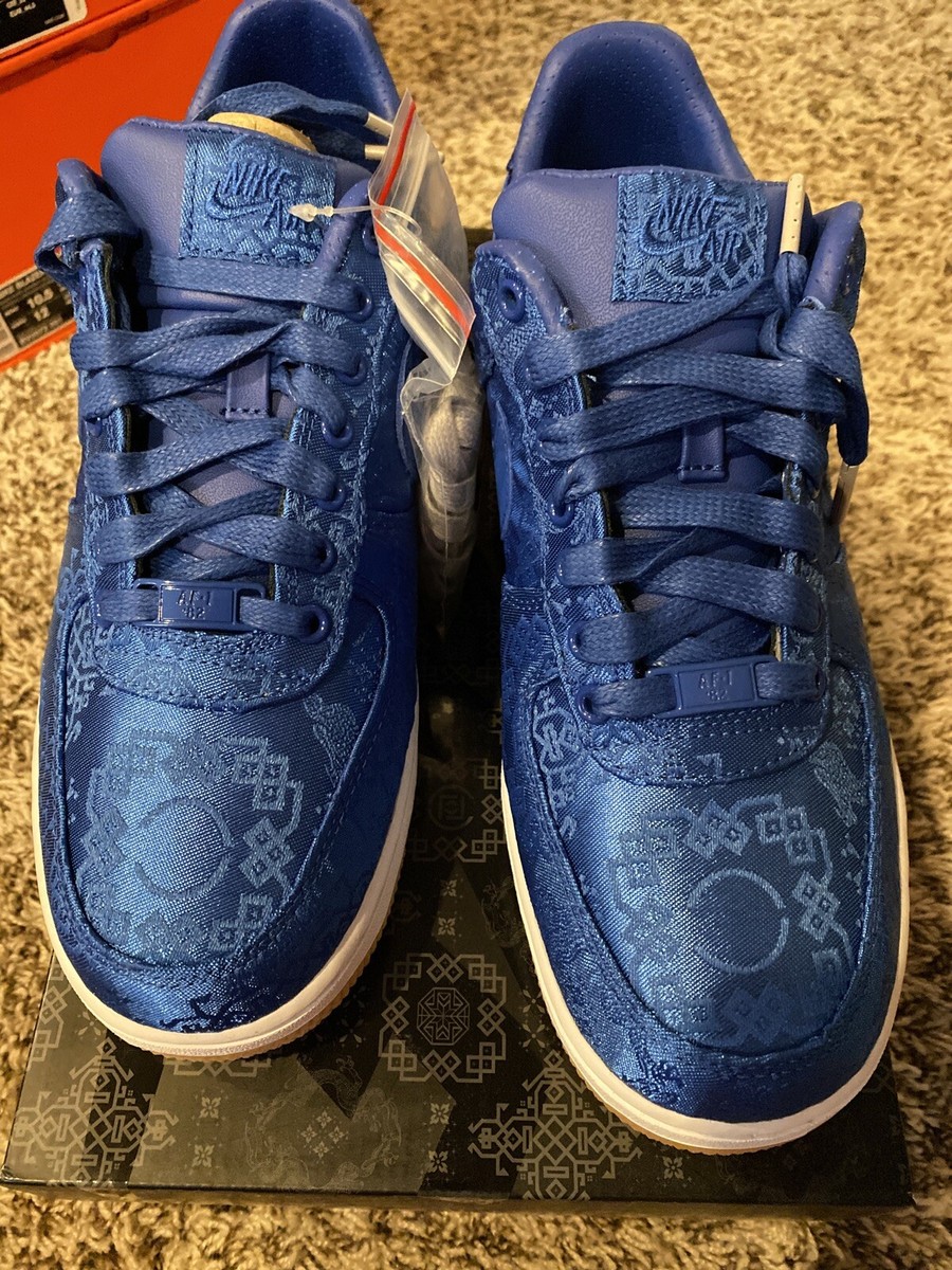 Air Force Low Clot 'blue Silk' Mens Size 12 Authentic OG Fast
