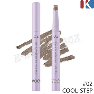TWOEDIT Contouring Shading Multi Stick 0,9g #02 Cool Step Face Contour Shading