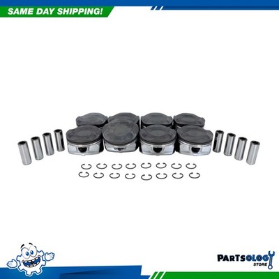 DNJ P978A Standard size Complete Piston Set For 10-21 Lexus Toyota 4.6L DOHC