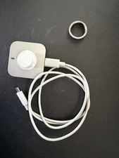 Oura Ring 4 Gen 4 Smart Ring - Silver - Size 10 - with Charger - Genuine