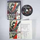 Metal Gear Solid 2 Sons of Liberty PlayStation 2 PS2 Complete CIB Black Label