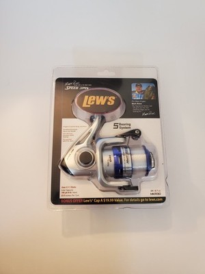 NEW* LEW'S Mark Rose Speed Spin 5 Bearings Spinning Reel Pre-Spooled Open MKR30