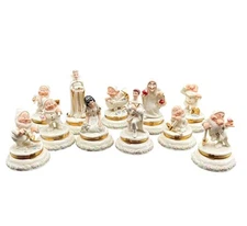 Lenox Snow White & The Seven Dwarves Treasure Box Collection 24K Charms CHOOSE