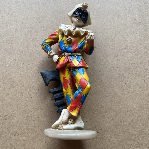 Harlekin Figurine - E.M. Vivian C. - Made in Italy - Bild 1 von 6