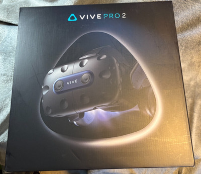 New HTC Vive Pro 2 PC Tethered Virtual Reality (VR) Headset 99HASW001-00