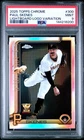 2025 Topps Chrome Paul Skenes Lightboard Logo Variation Rookie Cup #300 PSA 9