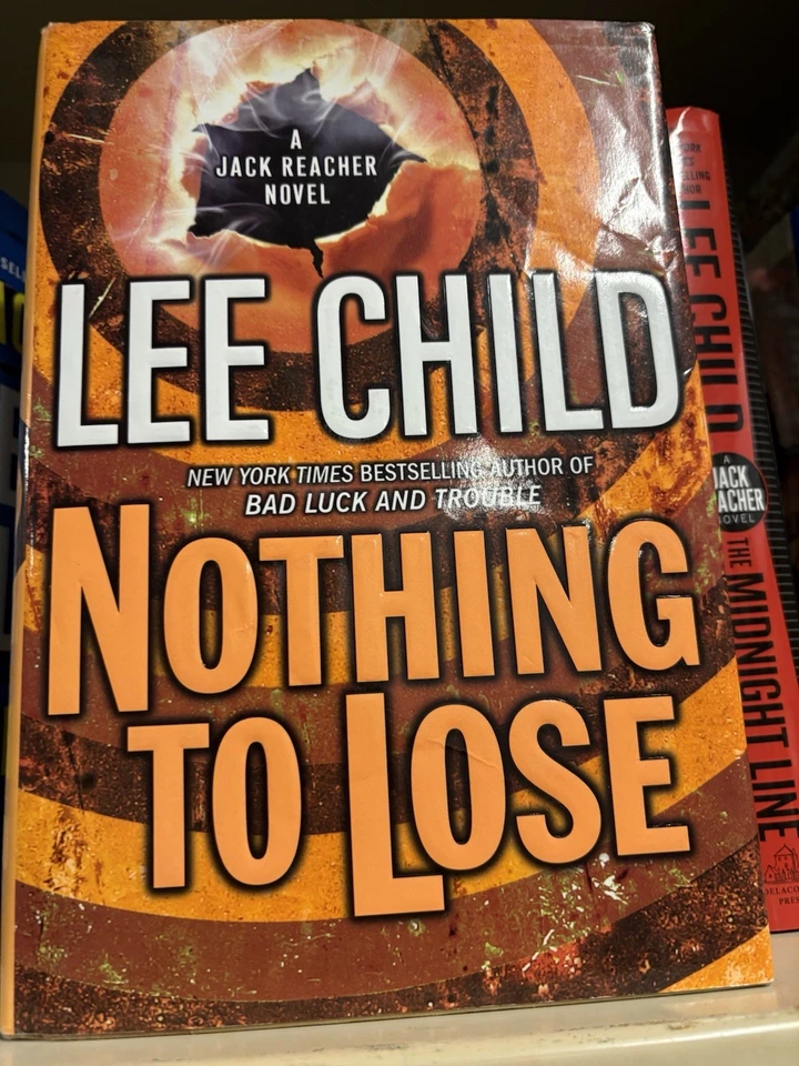 Lee Child Jack Reacher Series Lot Of 7 Hardcover Books -All First Edition — 第 2/4 张图片