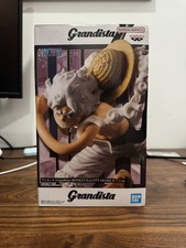 One Piece Grandista Monkey D. Luffy Gear 5 II Figure Banpresto Authentic