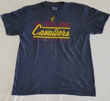 Cleveland Cavaliers Cavs NBA Short Sleeve T-shirt Charcoal Gray Adult Size XL