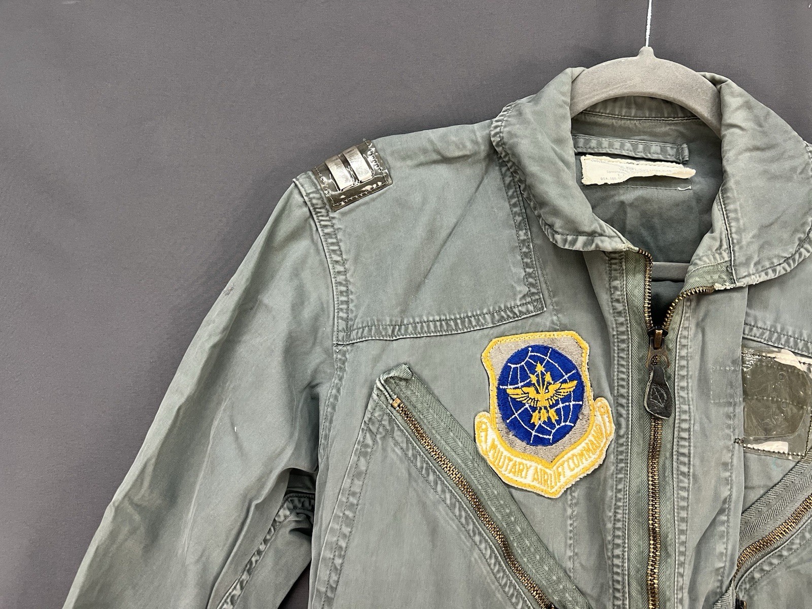 Vintage 1968 USAF Very Light K-2B Coverall Flying Suit Mens Flight Size Small (2