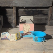 Agate Plastic Tot's Trainer Potty Chair Blue Bunny Theme MPN 189