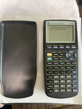 Texas Instruments TI 83 Graphing Calculator with Cover Tested Works