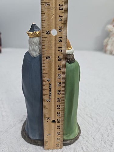 HOMCO Vintage Christmas Decorations 3 Wise Men Porcelain Nativity Figurine #1473 - Picture 4 of 6