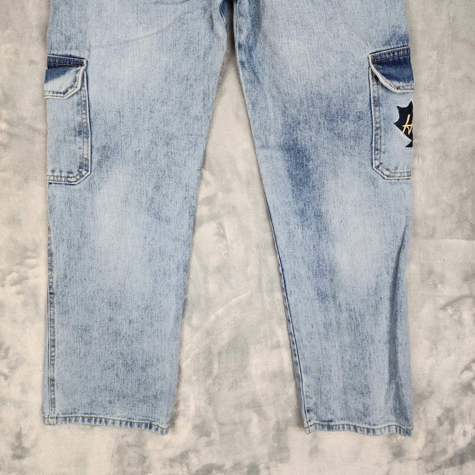 Dsquared2 x Tim Hortons Canada Patch Denim Cargo Icon Jeans Mens Size 32 X 28 image 6