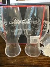 RIEDEL Crystal Coca Cola Glasses Set of 2 OPEN BOX Berkshire Hathaway Buffett