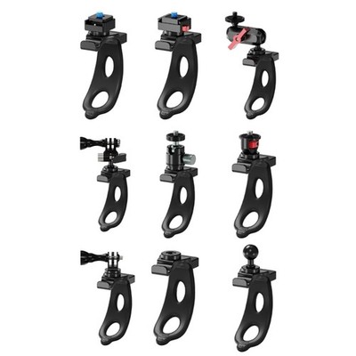 Camera Mount Silicone Adjustable Flexible Bracket Quick Release Tripod Stand